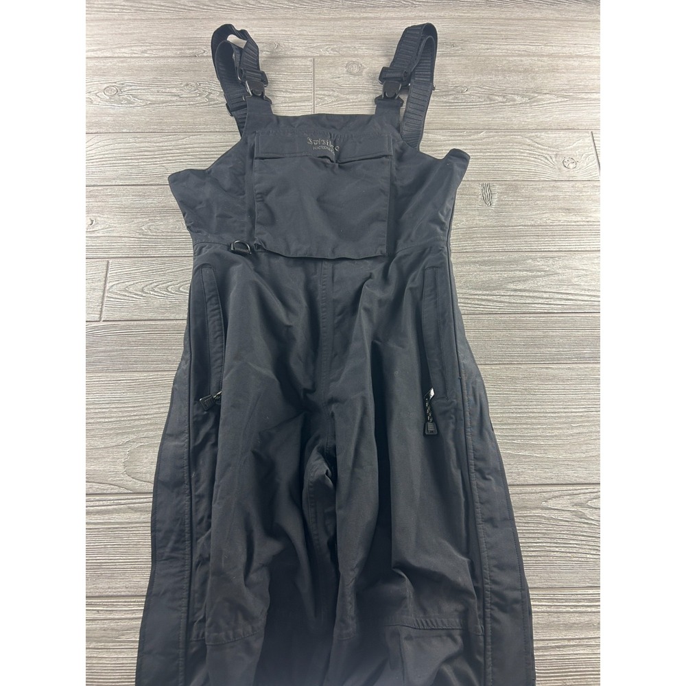 Solstice Rugged Outerwear Womens Large Snow Bib Black Adjustable Ski Pants